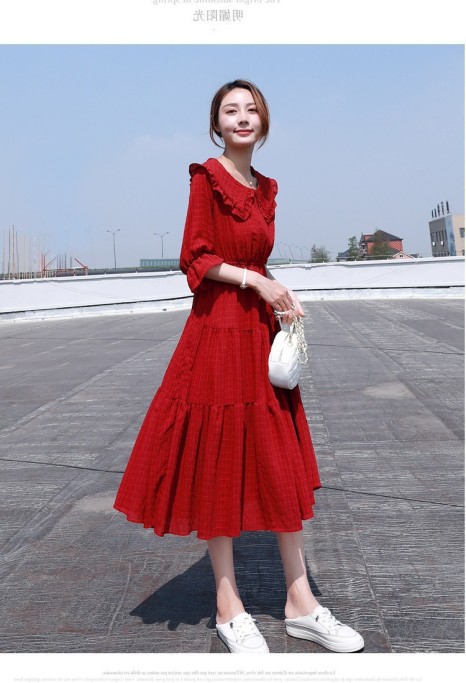 sd-17151 dress-red